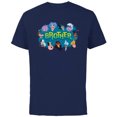 thumbnail image 1 of Disney Villain Squad Family Trip Vacation Reunion Brother - Short Sleeve Cotton T-Shirt for Adults - Customized-Navy, 1 of 5