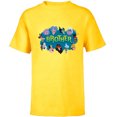 thumbnail image 1 of Disney Villain Squad Family Trip Vacation Reunion Brother - Short Sleeve T-Shirt for Kids - Customized-Yellow, 1 of 5