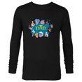 thumbnail image 1 of Disney Villain Squad Family Trip Vacation Reunion Dad - Long Sleeve T-Shirt for Men - Customized-Black, 1 of 5