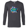 thumbnail image 1 of Disney Villain Squad Family Trip Vacation Reunion Dad - Long Sleeve T-Shirt for Men - Customized-Charcoal Heather, 1 of 5
