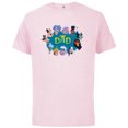 thumbnail image 1 of Disney Villain Squad Family Trip Vacation Reunion Dad - Short Sleeve Cotton T-Shirt for Adults - Customized-Soft Pink, 1 of 5