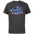thumbnail image 1 of Disney Villain Squad Family Trip Vacation Reunion Grandpa - Short Sleeve Cotton T-Shirt for Adults - Customized-Charcoal, 1 of 5