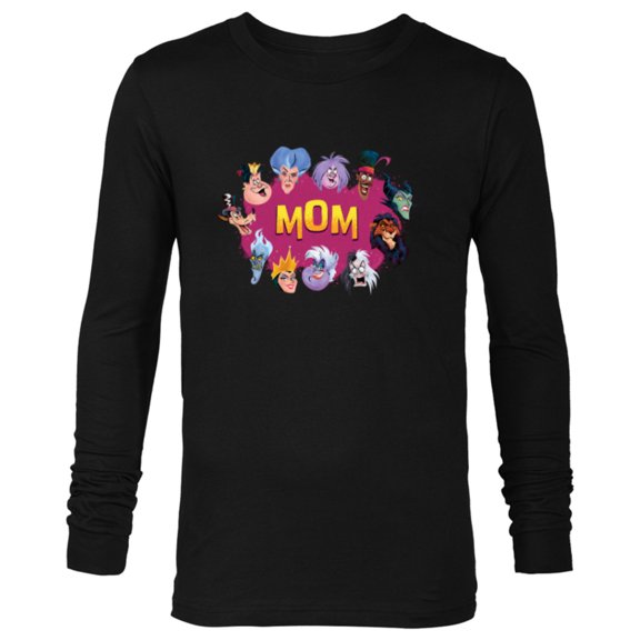 Disney Villain Squad Family Trip Vacation Reunion Mom - Long Sleeve T-Shirt for Men - Customized-Black