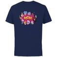 thumbnail image 1 of Disney Villain Squad Family Trip Vacation Reunion Mom - Short Sleeve Cotton T-Shirt for Adults - Customized-Navy, 1 of 5