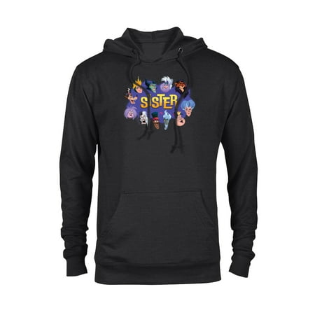 Disney Villain Squad Family Trip Vacation Reunion Sister - Pullover Hoodie for Adults - Customized-Black