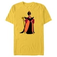 thumbnail image 1 of Disney Villains Aladdin Jafar - Short Sleeve Blended T-Shirt for Adults - Customized-Yellow, 1 of 5