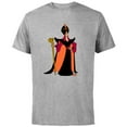 thumbnail image 1 of Disney Villains Aladdin Jafar - Short Sleeve Cotton T-Shirt for Adults - Customized-Athletic Heather, 1 of 5