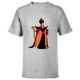 thumbnail image 1 of Disney Villains Aladdin Jafar - Short Sleeve T-Shirt for Kids - Customized-Athletic Heather, 1 of 5
