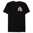 thumbnail image 1 of Disney Villains Alphabet Monogram Aladdin Letter I for Iago - Short Sleeve Blended T-Shirt for Adults - Customized-Black, 1 of 5