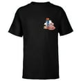thumbnail image 1 of Disney Villains Alphabet Monogram Aladdin Letter I for Iago - Short Sleeve T-Shirt for Kids - Customized-Black, 1 of 5