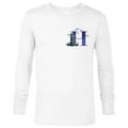 thumbnail image 1 of Disney Villains Alphabet Monogram Letter H for Hades - Long Sleeve T-Shirt for Men - Customized-White, 1 of 5