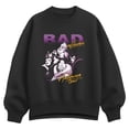 thumbnail image 1 of Disney Villains - Bad Influence Women's Oversized Fleece Crew Sweatshirt, 1 of 3