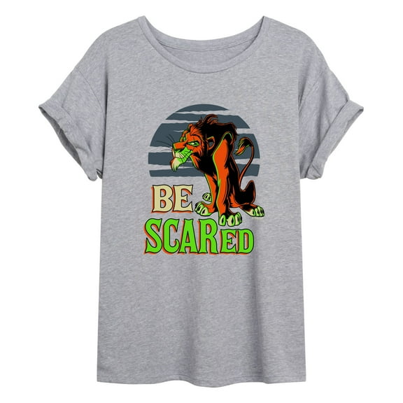 Disney Villains - Be Scared - Women's Oversized T-Shirt