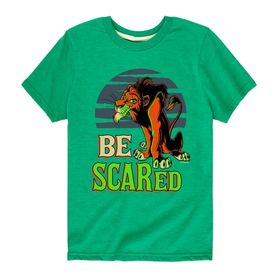 Disney Villains - Be Scared - Toddler And Youth Short Sleeve Graphic T-Shirt