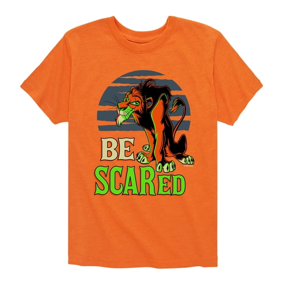 Disney Villains - Be Scared - Toddler And Youth Short Sleeve Graphic T-Shirt
