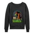 thumbnail image 1 of Disney Villains - Be Scared - Women's Lightweight French Terry Long Sleeve Shirt, 1 of 5
