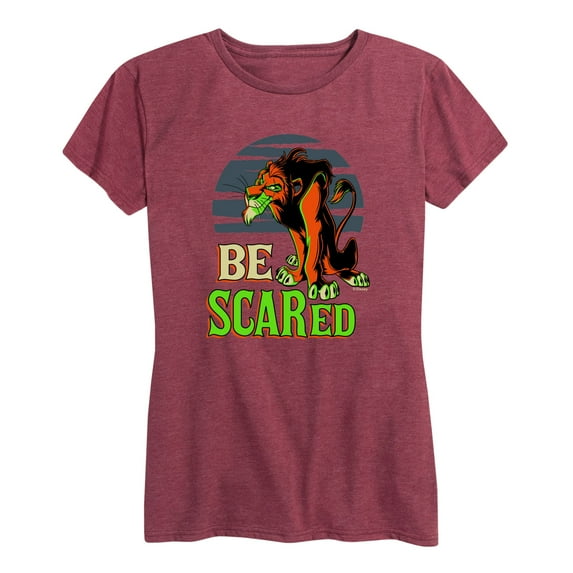 Disney Villains - Be Scared - Women's Short Sleeve Graphic T-Shirt
