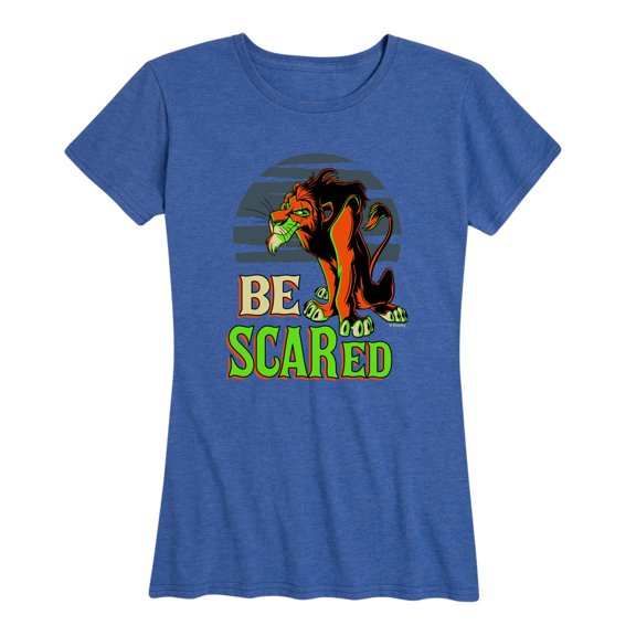 Disney Villains - Be Scared - Women's Short Sleeve Graphic T-Shirt