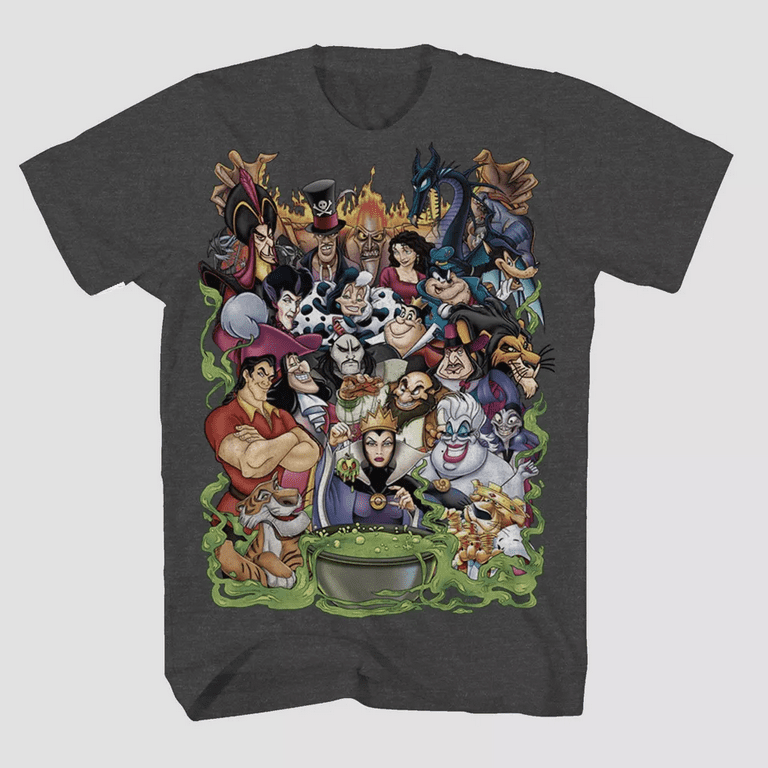 Disney Villains AOP T-Shirt Lサイズ Disney Villains AOP T-Shirt - Cakeworthy