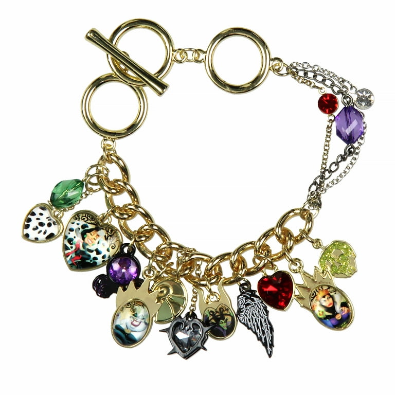 Disney Villains Bracelet Villains Accessories Disney Charm Bracelet - Disney Villains Jewelry Villains Gift - Walmart.com