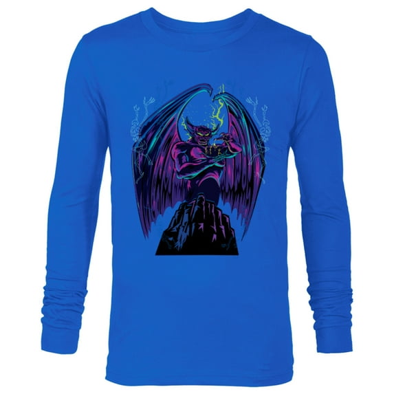 Disney Villains Chernabog - Long Sleeve T-Shirt for Men - Customized-Navy