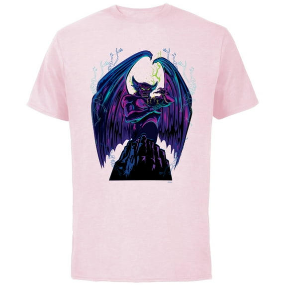 Disney Villains Chernabog - Short Sleeve Cotton T-Shirt for Adults - Customized-Soft Pink