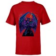 thumbnail image 1 of Disney Villains Chernabog - Short Sleeve T-Shirt for Kids - Customized-Red, 1 of 5