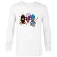 thumbnail image 1 of Disney Villains Chibi Bad is the New Good - Long Sleeve T-Shirt for Men - Customized-White, 1 of 5
