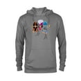thumbnail image 1 of Disney Villains Chibi Bad is the New Good - Pullover Hoodie for Adults - Customized-Athletic Heather, 1 of 5