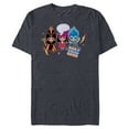 thumbnail image 1 of Disney Villains Chibi Bad is the New Good - Short Sleeve Blended T-Shirt for Adults - Customized-Navy Heather, 1 of 5