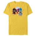 thumbnail image 1 of Disney Villains Chibi Bad is the New Good - Short Sleeve Blended T-Shirt for Adults - Customized-Yellow, 1 of 5