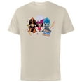 thumbnail image 1 of Disney Villains Chibi Bad is the New Good - Short Sleeve Cotton T-Shirt for Adults - Customized-Natural, 1 of 5