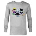 thumbnail image 1 of Disney Villains Chibi Don’t Call Us Cute - Long Sleeve T-Shirt for Men - Customized-Athletic Heather, 1 of 5