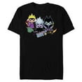 thumbnail image 1 of Disney Villains Chibi Don’t Call Us Cute - Short Sleeve Blended T-Shirt for Adults - Customized-Black, 1 of 5