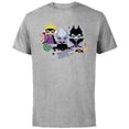 thumbnail image 1 of Disney Villains Chibi Don’t Call Us Cute - Short Sleeve Cotton T-Shirt for Adults - Customized-Athletic Heather, 1 of 5
