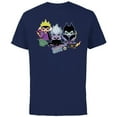 thumbnail image 1 of Disney Villains Chibi Don’t Call Us Cute - Short Sleeve Cotton T-Shirt for Adults - Customized-Navy, 1 of 5