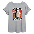 thumbnail image 1 of Disney Villains - Cruella Chillin Like A Villain - Women's Oversized T-Shirt, 1 of 5