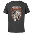 thumbnail image 1 of Disney Villains Cruella De Vil 1961 Speed Demon Tour Band - Short Sleeve Cotton T-Shirt for Adults - Customized-Charcoal, 1 of 5