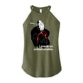 thumbnail image 1 of Disney Villains - Cruella De Vil Love Unfasionable  - Juniors High Neck Tank Top, 1 of 5