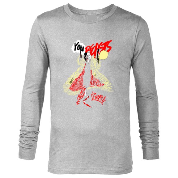 Disney Villains Cruella De Vil You Beasts - Long Sleeve T-Shirt for Men - Customized-Athletic Heather