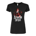 thumbnail image 1 of Disney Villains - Cruella Devil Spatter - Juniors Fitted Graphic T-Shirt, 1 of 5