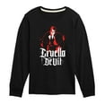 thumbnail image 1 of Disney Villains - Cruella Devil Spatter - Toddler & Youth Long Sleeve Graphic T-Shirt, 1 of 5