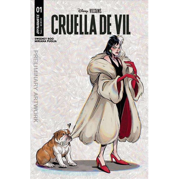 Disney Villains: Cruella de Vil #1C VF ; Dynamite Comic Book