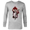 thumbnail image 1 of Disney Villains Cruella de Vil Fashion Above All - Long Sleeve T-Shirt for Men - Customized-Athletic Heather, 1 of 5