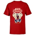 thumbnail image 1 of Disney Villains Cruella de Vil Speed Demons - Short Sleeve T-Shirt for Kids - Customized-Red, 1 of 5