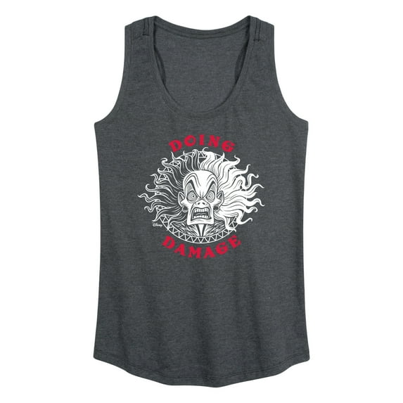 Disney Villains - Doing Damage Cruella - Women's Racerback Tank Top