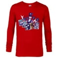 thumbnail image 1 of Disney Villains Dr. Facilier Playing Cards - Long Sleeve T-Shirt for Men - Customized-New Red, 1 of 5