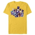 thumbnail image 1 of Disney Villains Dr. Facilier Playing Cards - Short Sleeve Blended T-Shirt for Adults - Customized-Yellow, 1 of 5