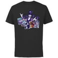 thumbnail image 1 of Disney Villains Dr. Facilier Playing Cards - Short Sleeve Cotton T-Shirt for Adults - Customized-Black, 1 of 5