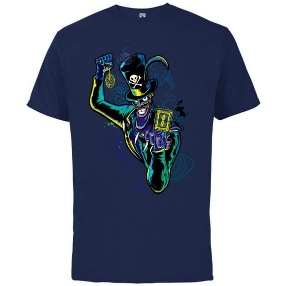 Disney Villains Dr. Facilier Voodoo Magic - Short Sleeve Cotton T-Shirt for Adults - Customized-Athletic Navy